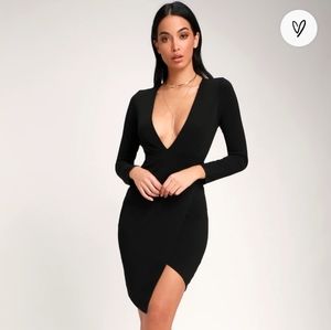 Lulus Long Sleeve Bodycon Dress